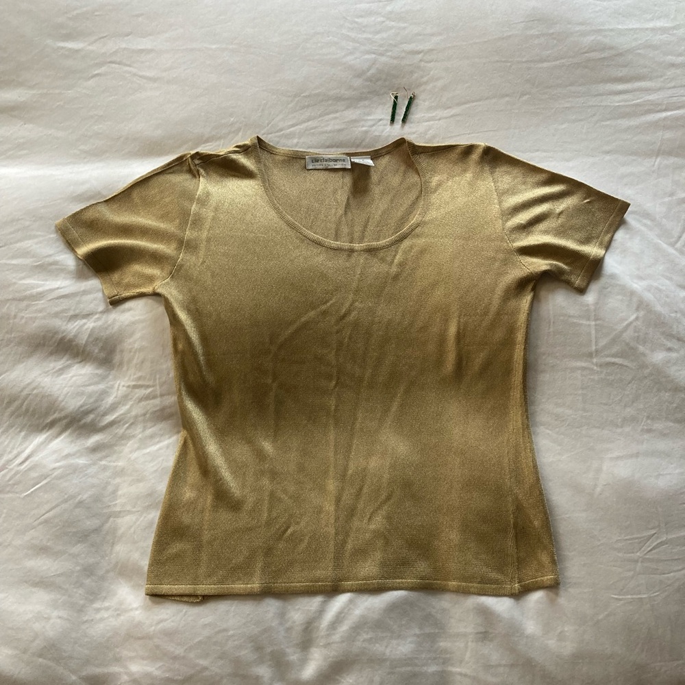 Liz Claiborne and gold